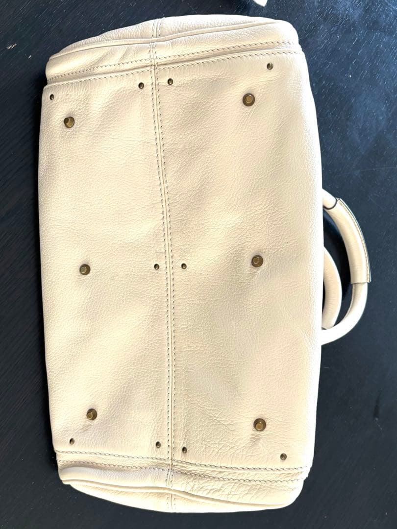 クロエ　パディントン　アイボリー　ホワイト白系　平成ギャル　レトロ　美品