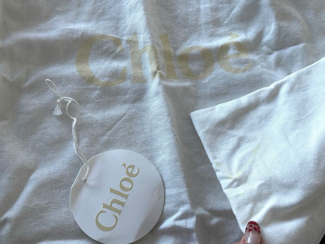 クロエ　パディントン　アイボリー　ホワイト白系　平成ギャル　レトロ　美品