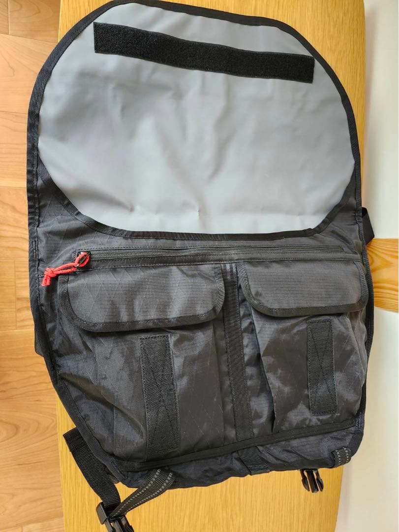 CHROME メッセンジャーバッグ ブラック　美品　15L