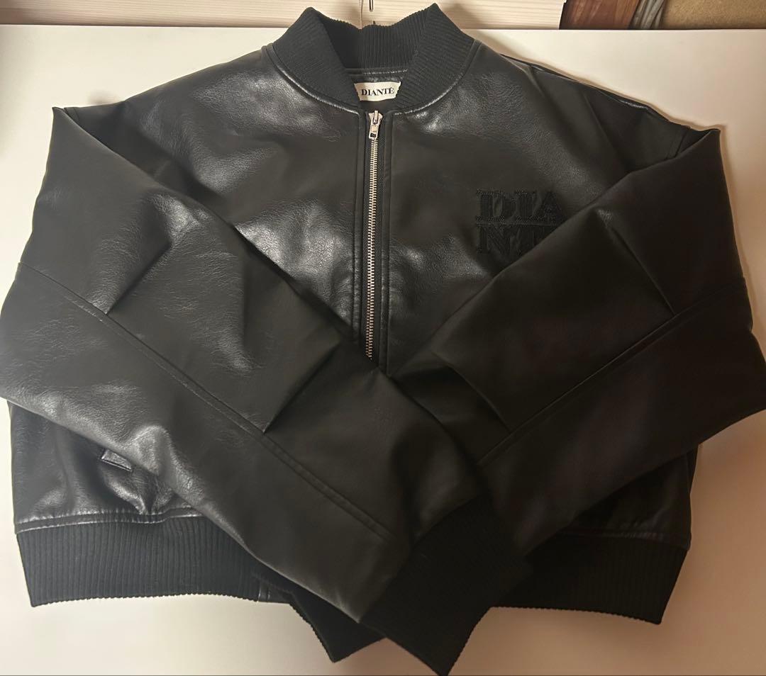 ジャケット・アウター DIANTE DD STUDS ECO LEATHER BLOUSON
