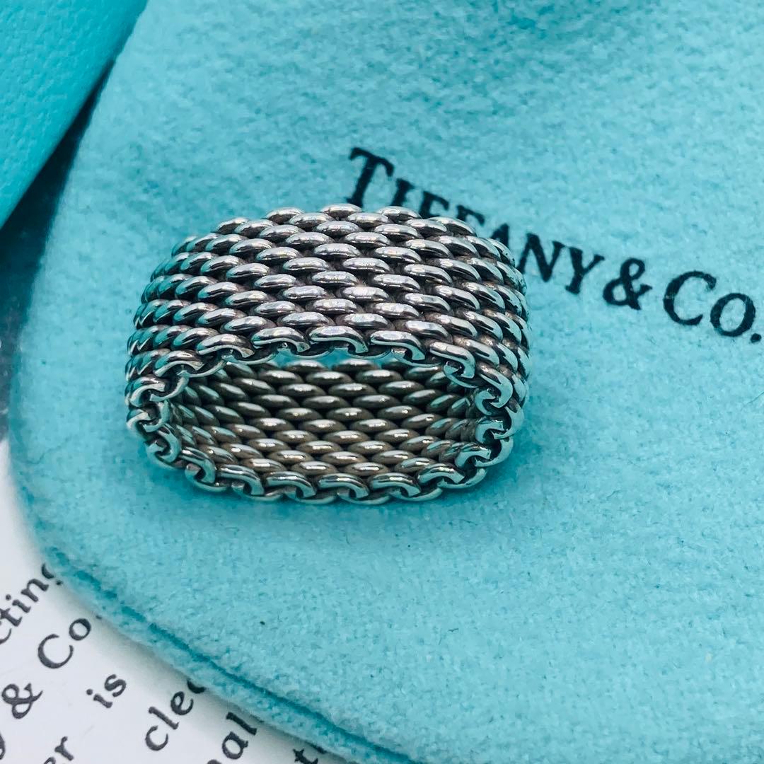 極美品✨ ティファニー リング サマセット AG925 #9.5