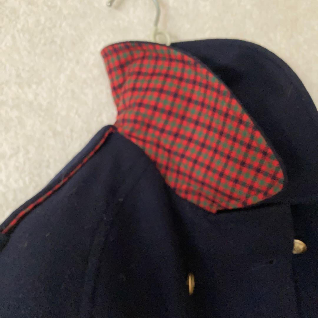 Familiar ファミリア　ネイビー ダブル　ウールコート