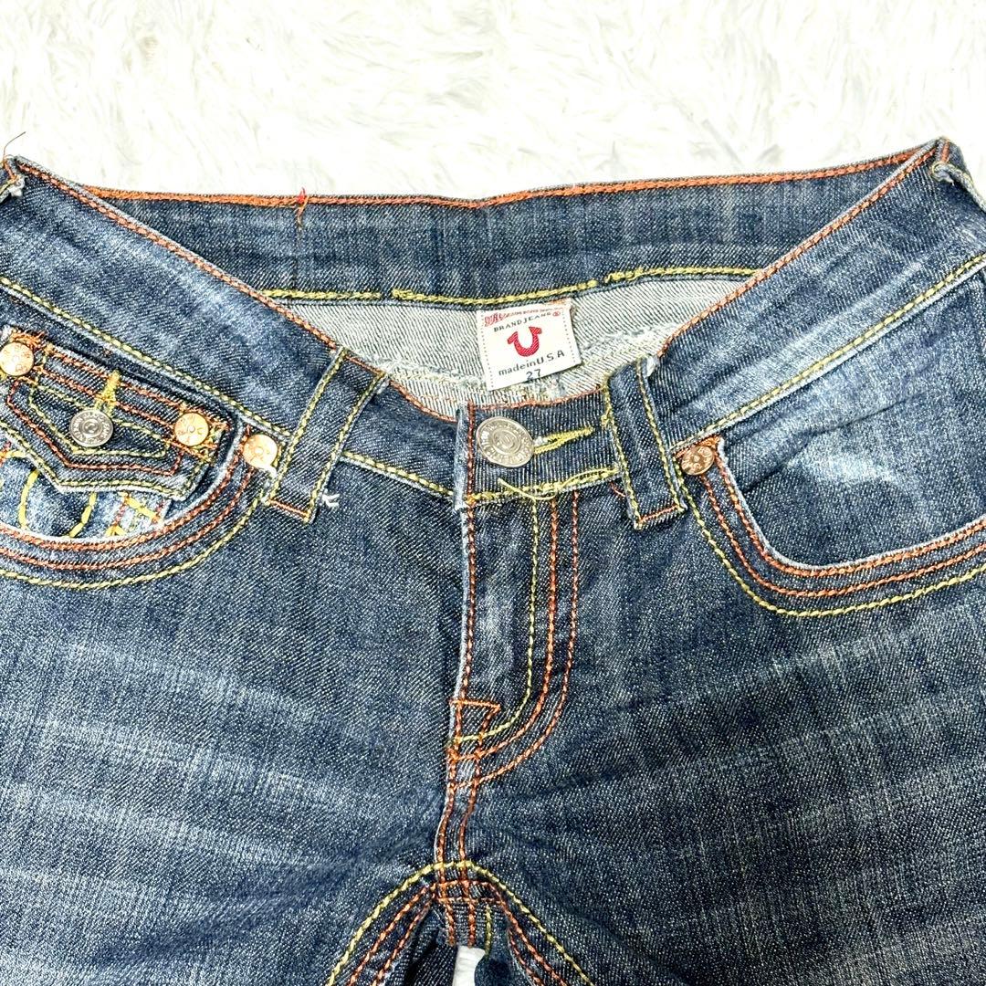 【極美品】トゥルーレリジョン　ビリー　デニム　ジーンズ　USA ブーツカット