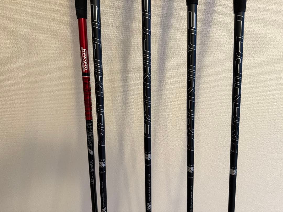 PXG ブラック クラブセット 4本セット