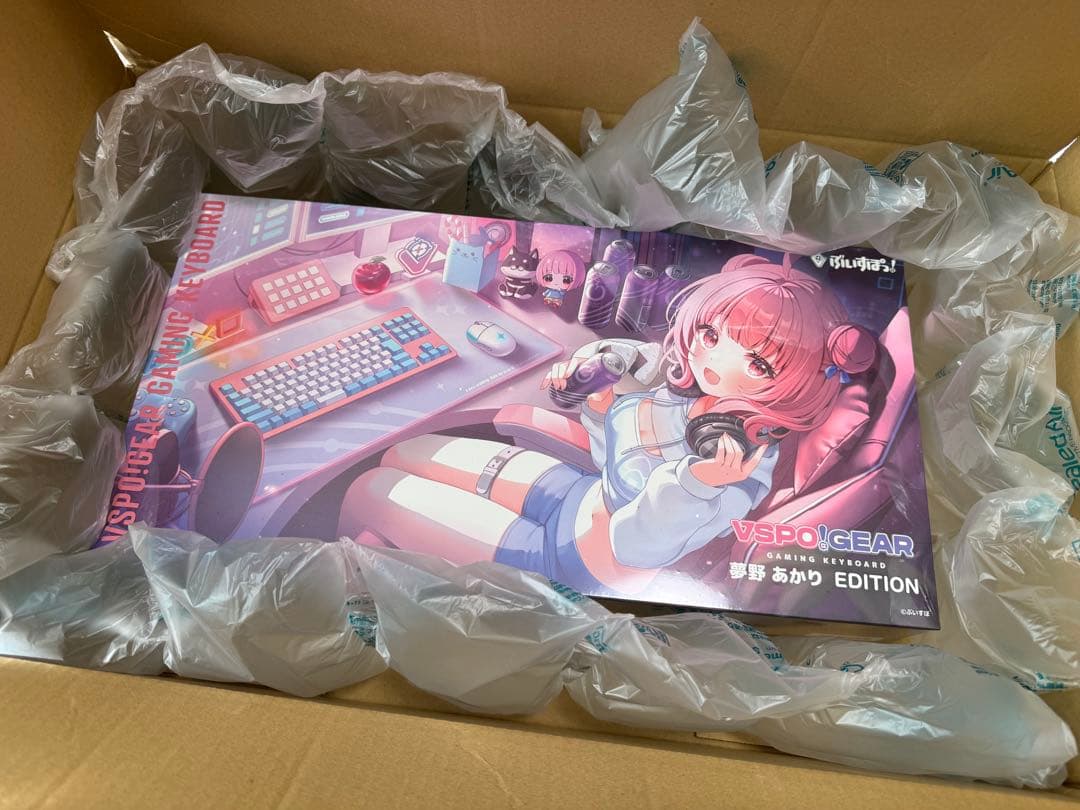 ぶいすぽっ！ 夢野あかり VSPO! GEAR ゲーミングキーボード