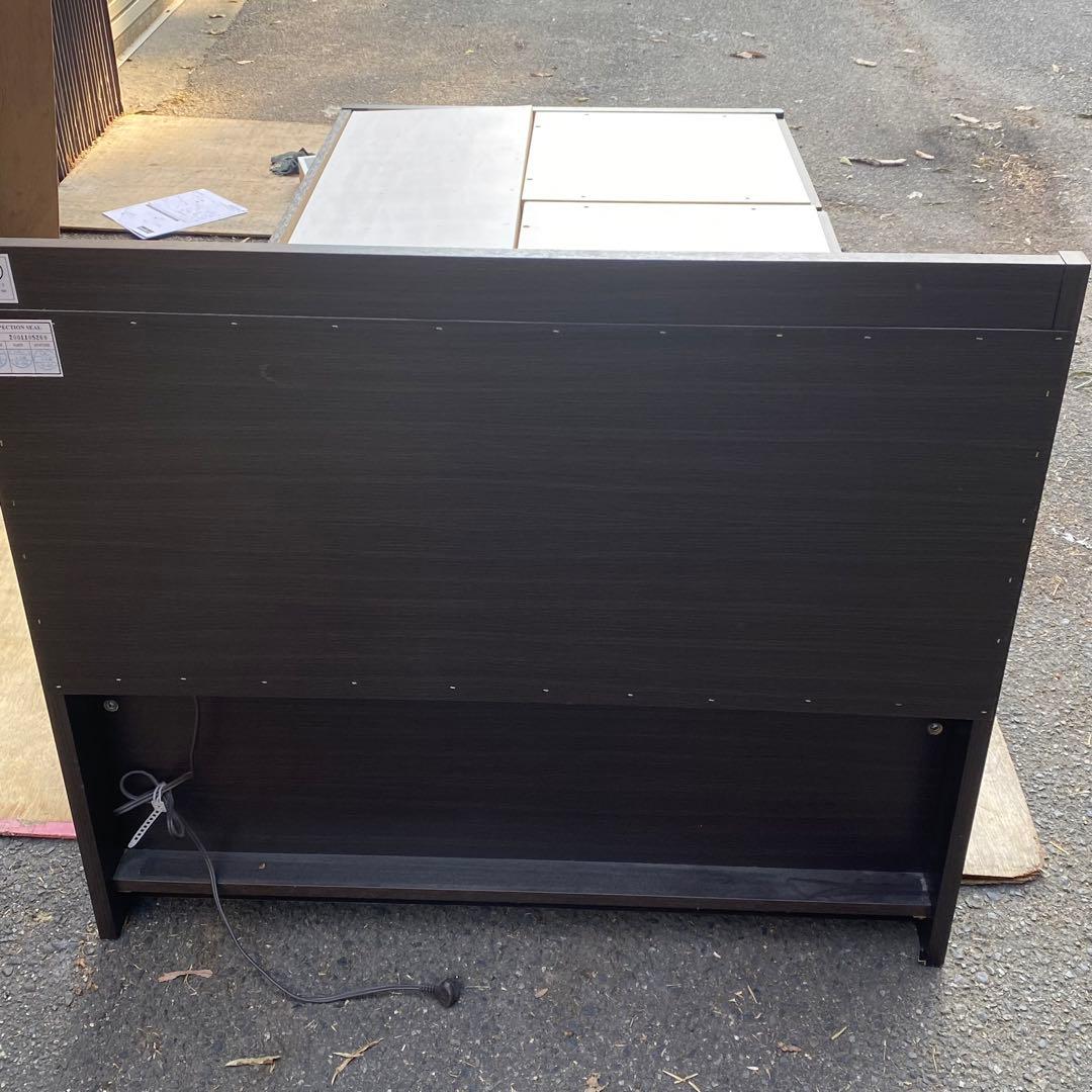 【配送可能地域要確認】ニトリ　シングルベッド 収納付き ジオチェスト