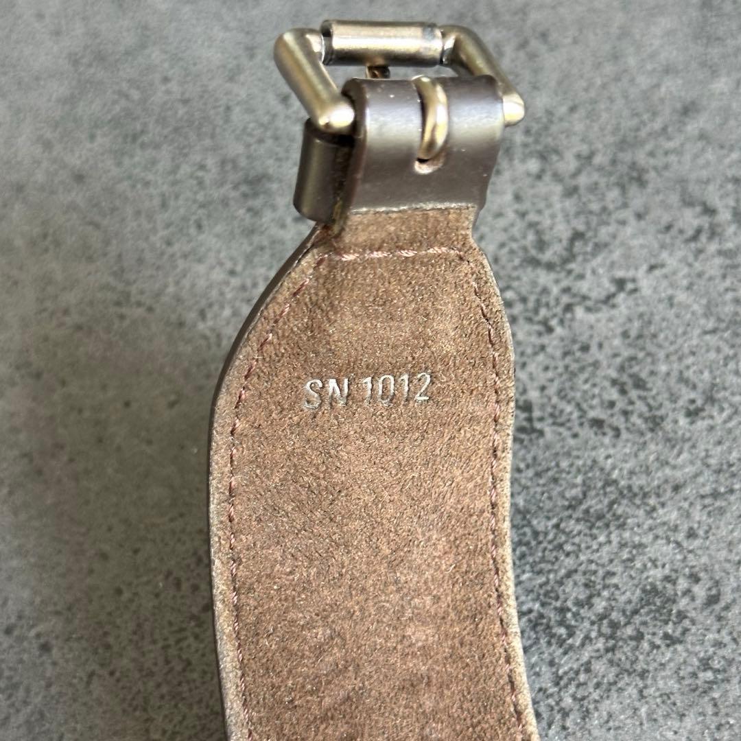 Louis Vuitton モノグラム レザー ブレスレット バングル LV