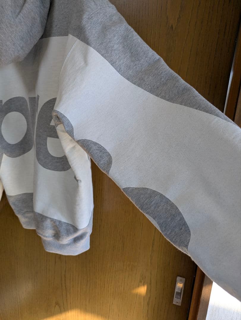 Supreme Big Logo Hooded Sweatshirt 　美品