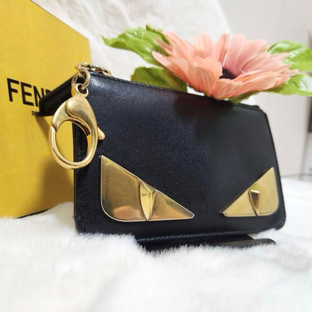 ✨極美品✨フェンディ　ケース　小銭入れ　キーリング　モンスター　バグズ