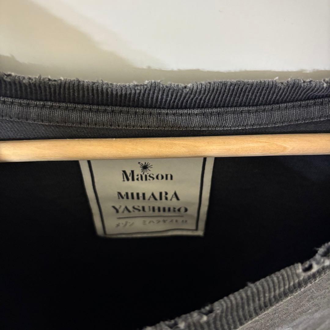 Maison Mihara Yasuhiro Tシャツ ダメージ加工