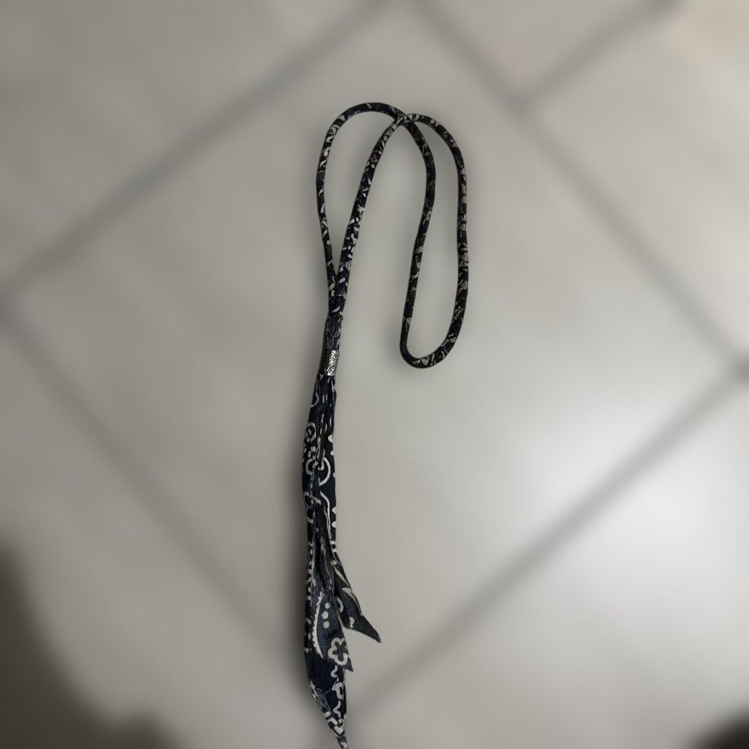 kapital ヴィンテージバンダナフリンジネックレス