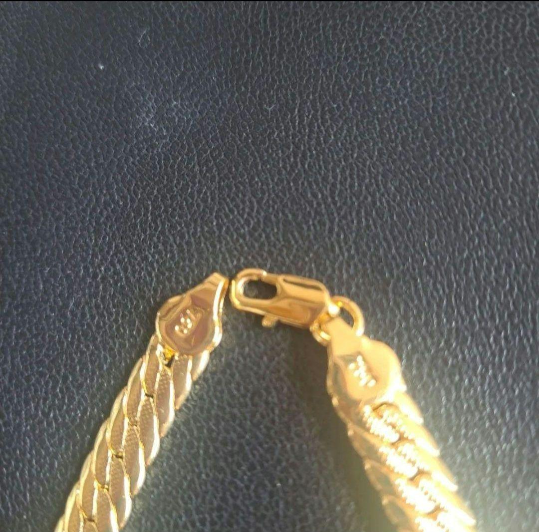 ゴールド チェーンブレスレット750