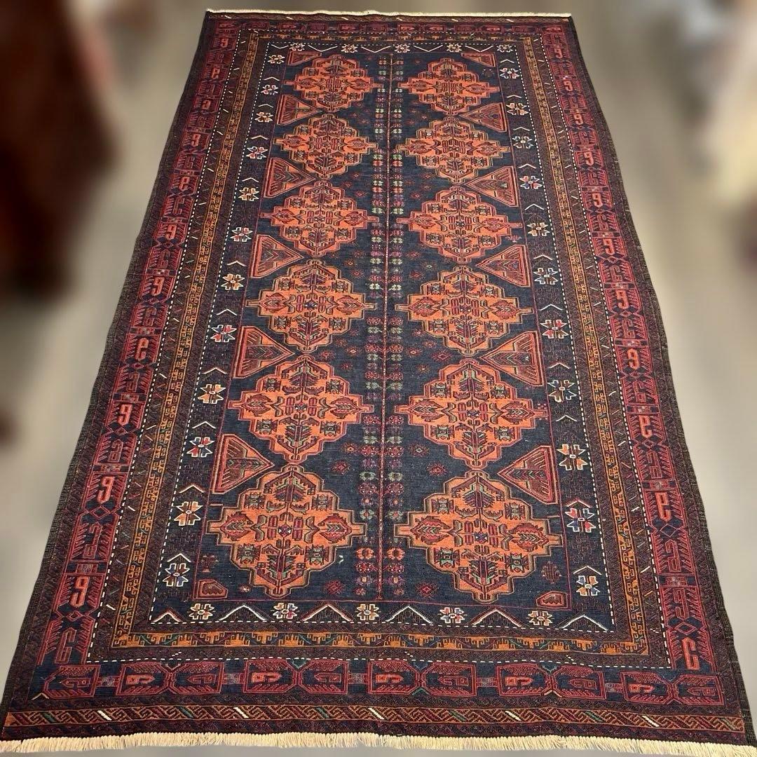 289x163cmキリム手織りトライバルマリキビンテージmalki kilim