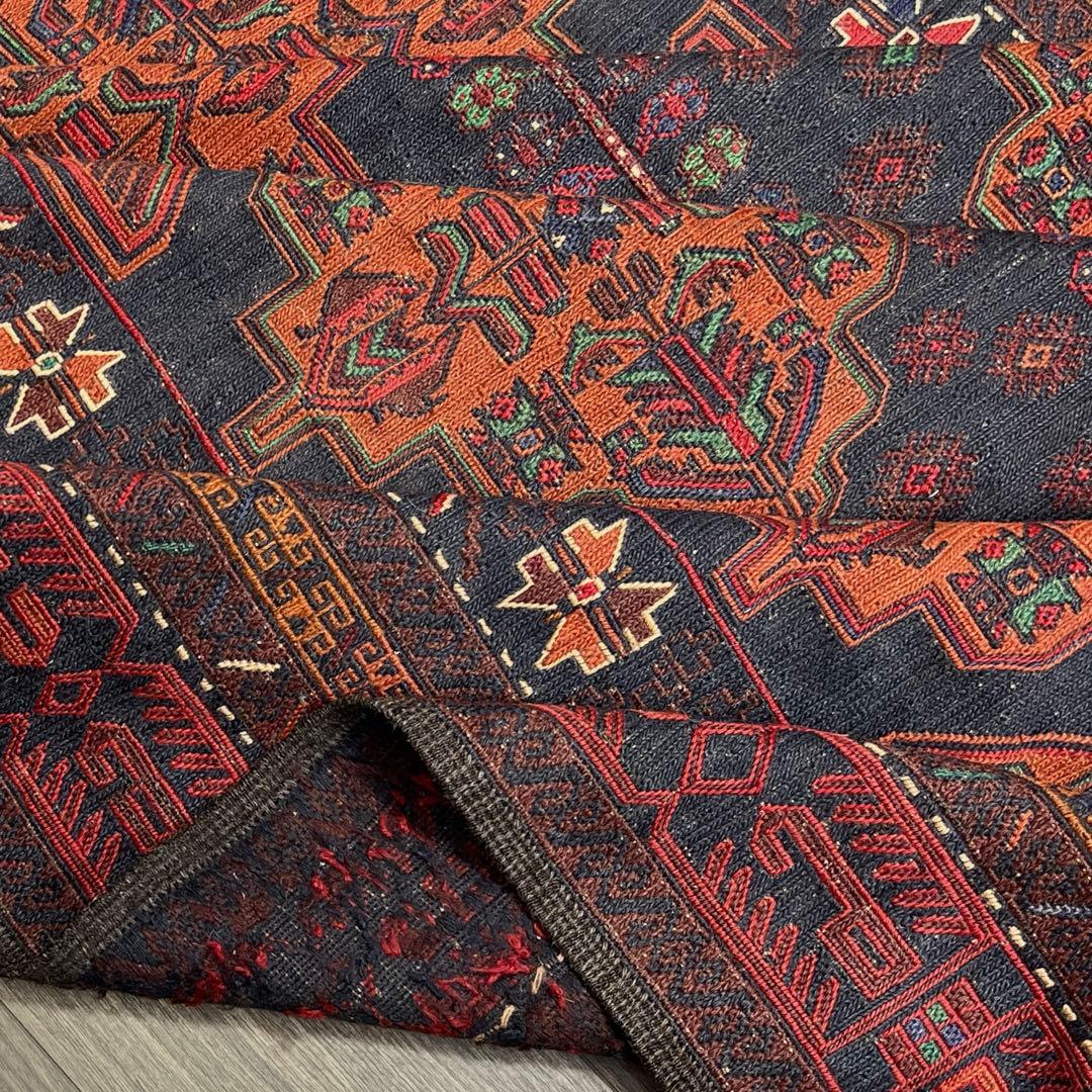 289x163cmキリム手織りトライバルマリキビンテージmalki kilim