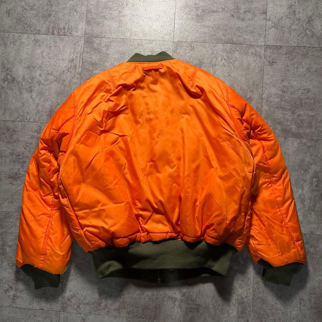 ジャケット・アウター alpha ma-1 reversible flight jacket XL