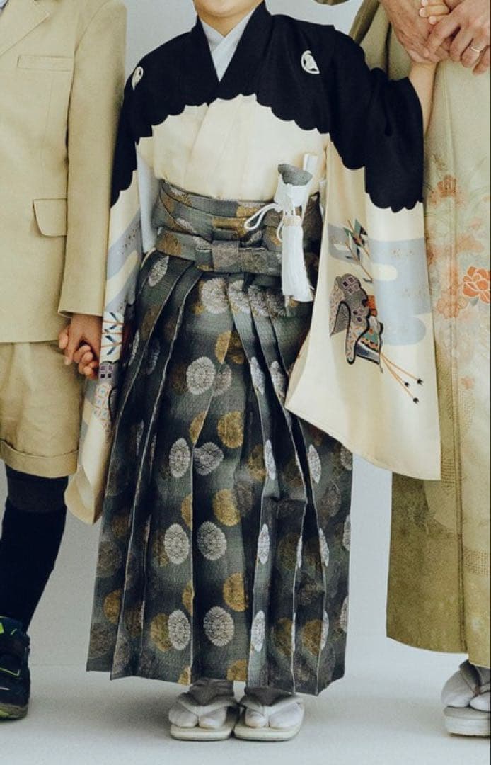 【七五三・お宮参りに】男の子着物・袴セット