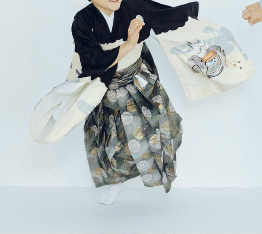 【七五三・お宮参りに】男の子着物・袴セット
