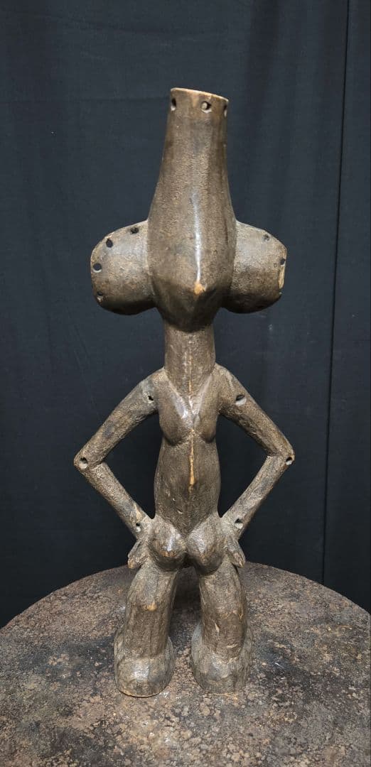 T*o様 ムボレ族？クエレ族？クウェレ族？アフリカ彫像木彫り像オブジェ　ガボン？