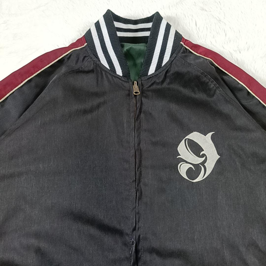 極希少✨ナインマイクロフォンズ スカジャン リバーシブル 豪華刺繍 完売品 L