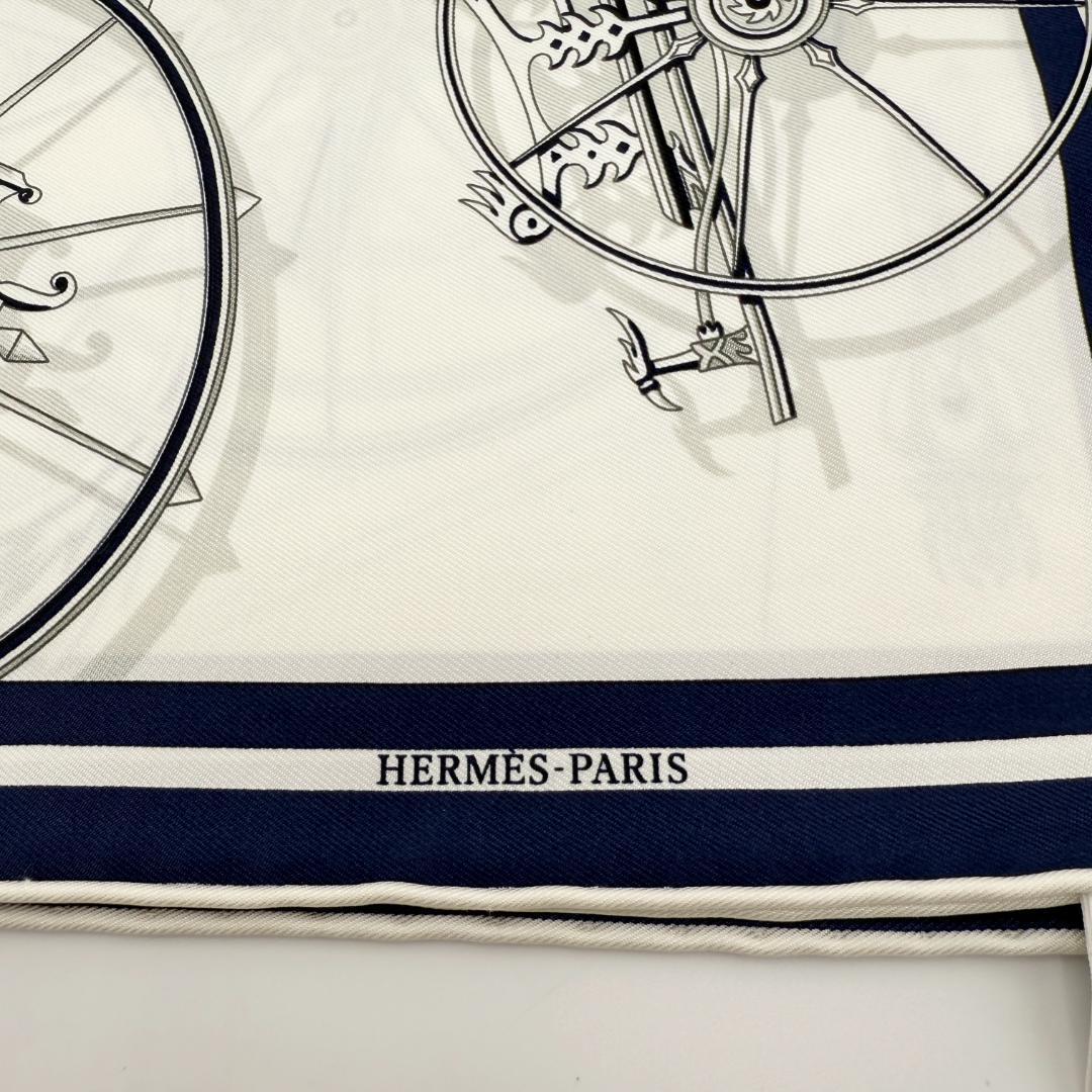 ✨美品✨ HERMES エルメス カレ45 ヴォワチュール・アン・エキリーブル