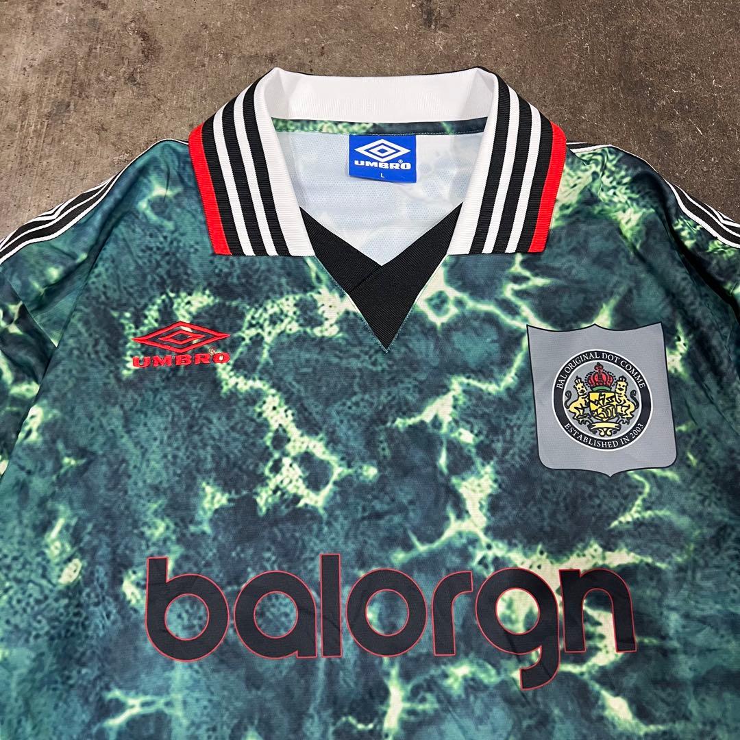 UMBRO BAL LS SOCCER JERSEY GREEN ゲームシャツ