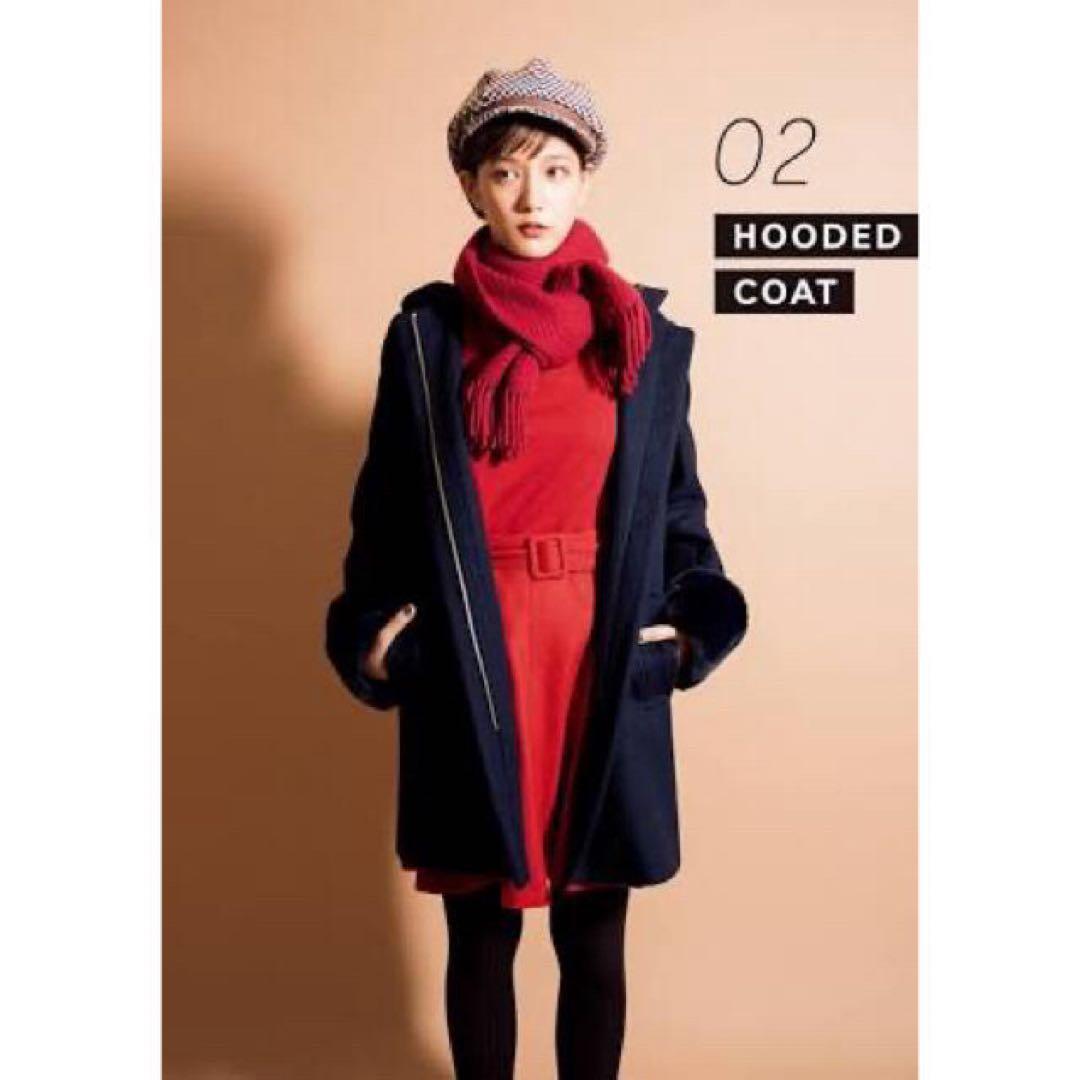 【極美品】バーバリーブルーレーベルクレストブリッジ　フーデットコート　本田翼着用