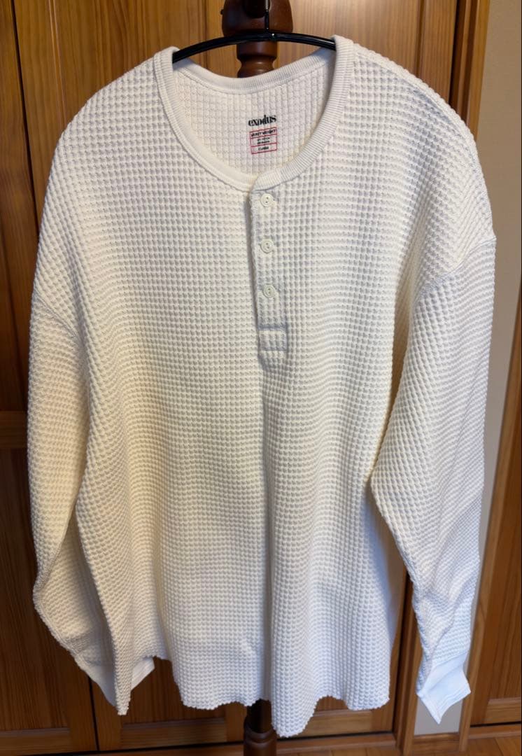 EXODUS ヘビーウェイトヘンリーネックT