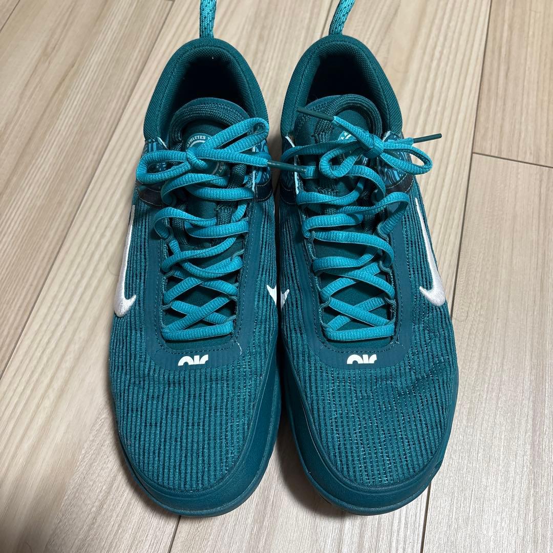 ナイキコート　エアズームNXT 28センチ　Nike テニスシューズ ターコイズ