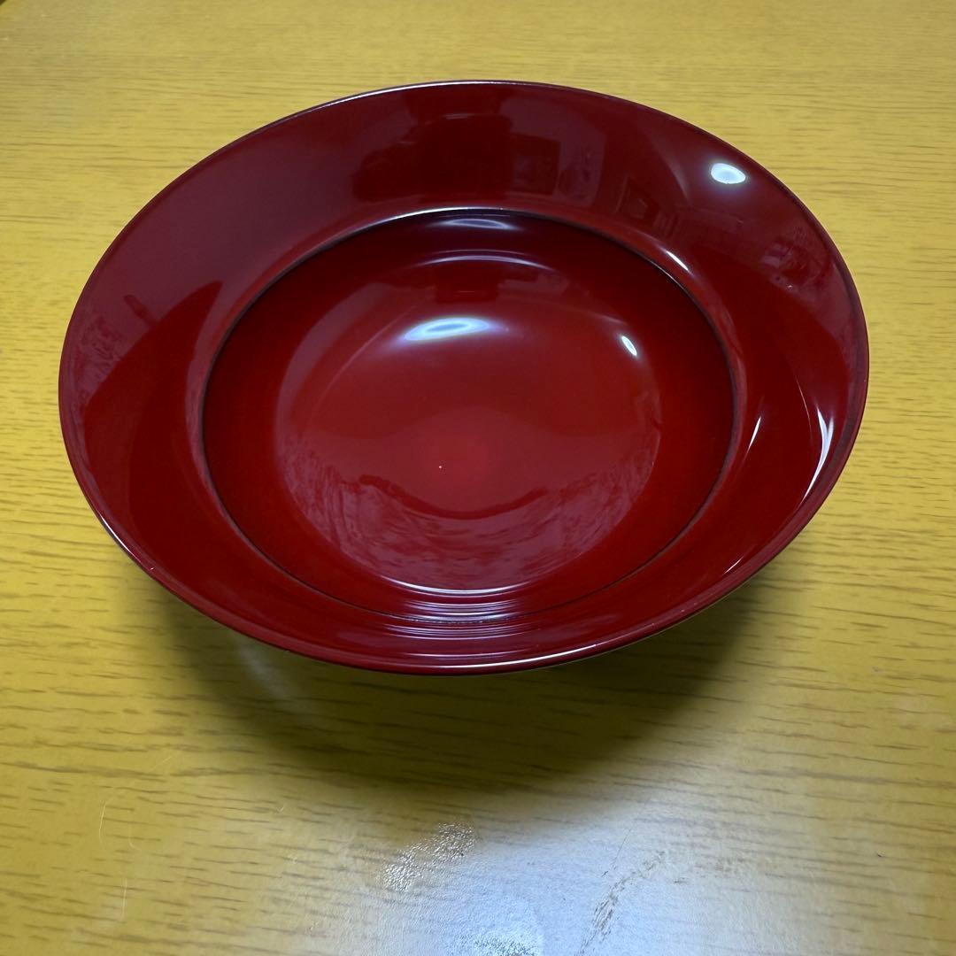 【陰陽五行漆器】火性（赤）の食器セット