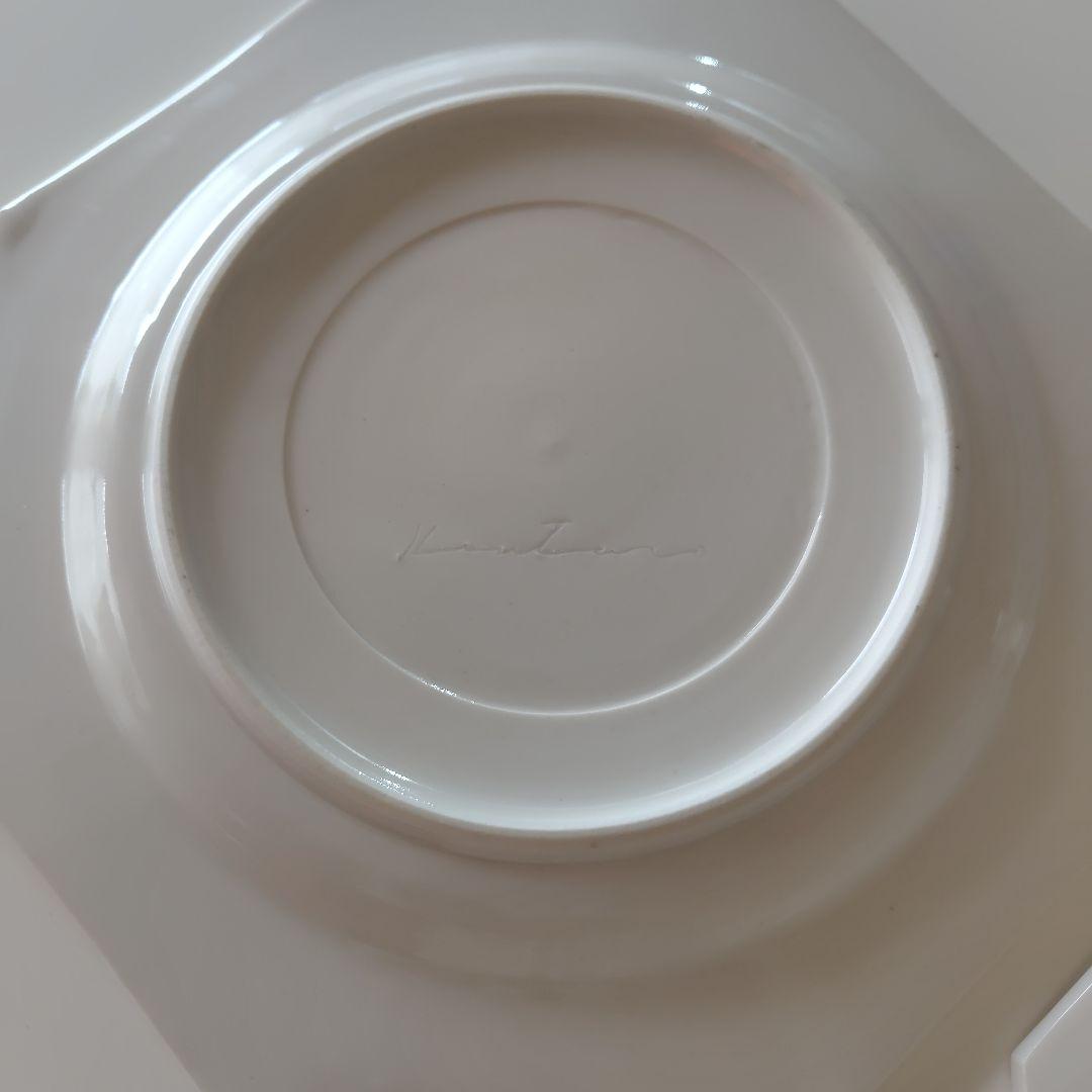 濱岡健太郎 八角プレート 24cm 2枚セット