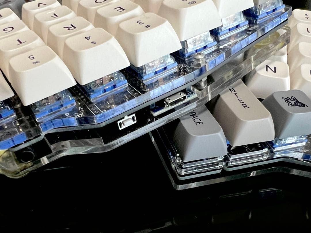 最終値下　Ergo Dash 自作キーボード 組み立て済