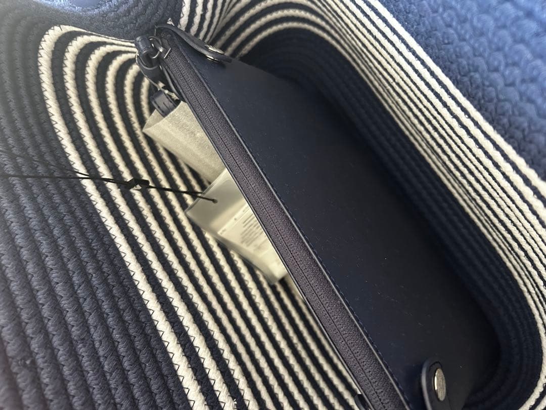 EMPORIO ARMANI ストライプ トートバッグ