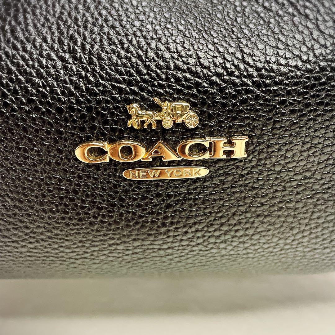【極美品】COACH コーチ ハドリー ホーボー トートバッグ 肩掛け レザー