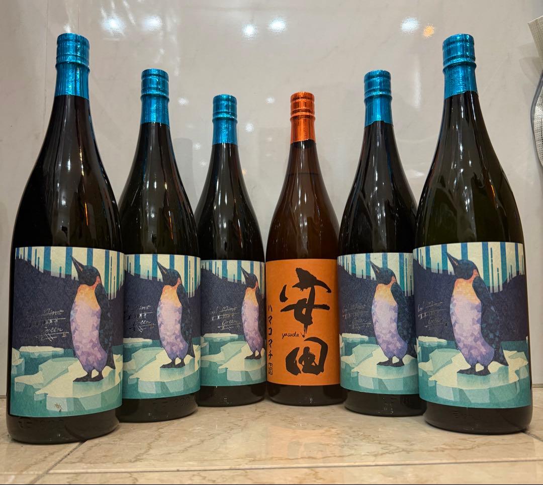 安田ハマコマチ・クールミントグリーン1,800ml 6本セット 国分酒造