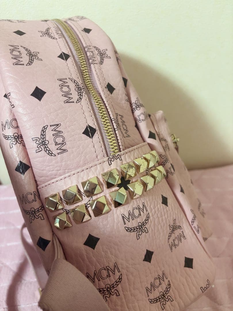 ヘ*ナ様 MCM リュック ソフトピンク スモール