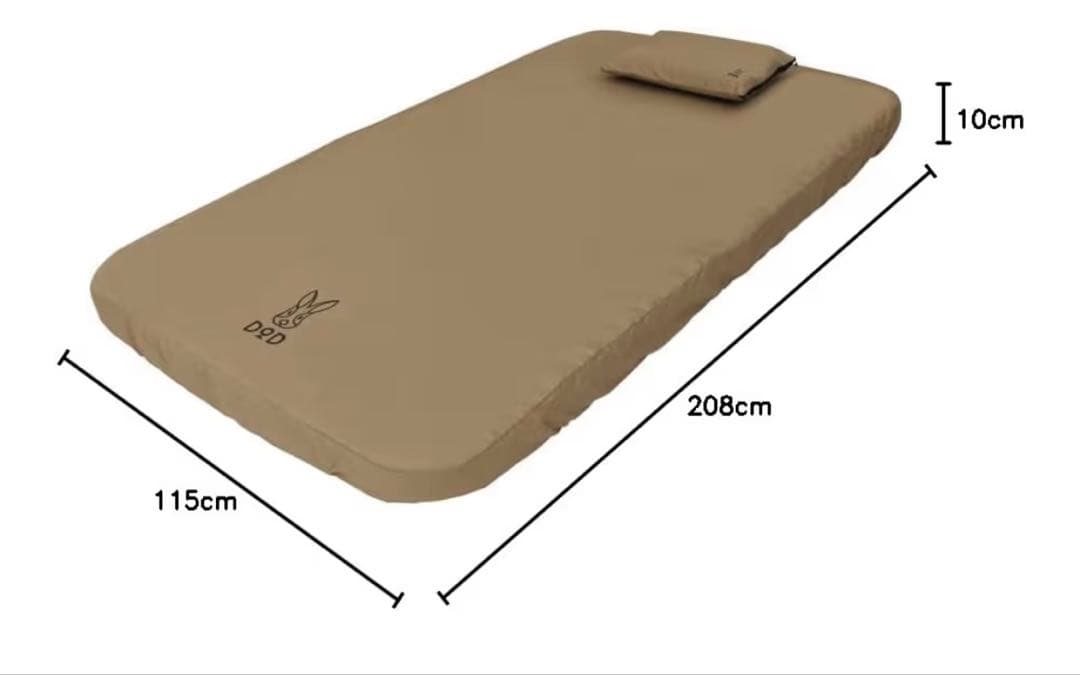 ソトネノキワミM インフレーターマット　キャンプ寝具