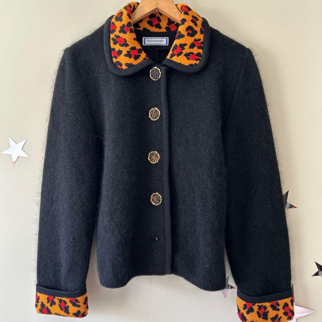 YSLニットジャケット美品