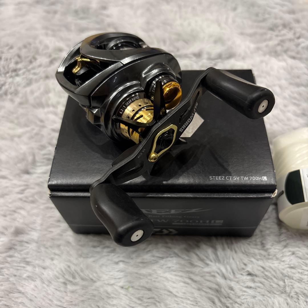ダイワ スティーズCT SVTW 左巻き　美品　カスタムリール