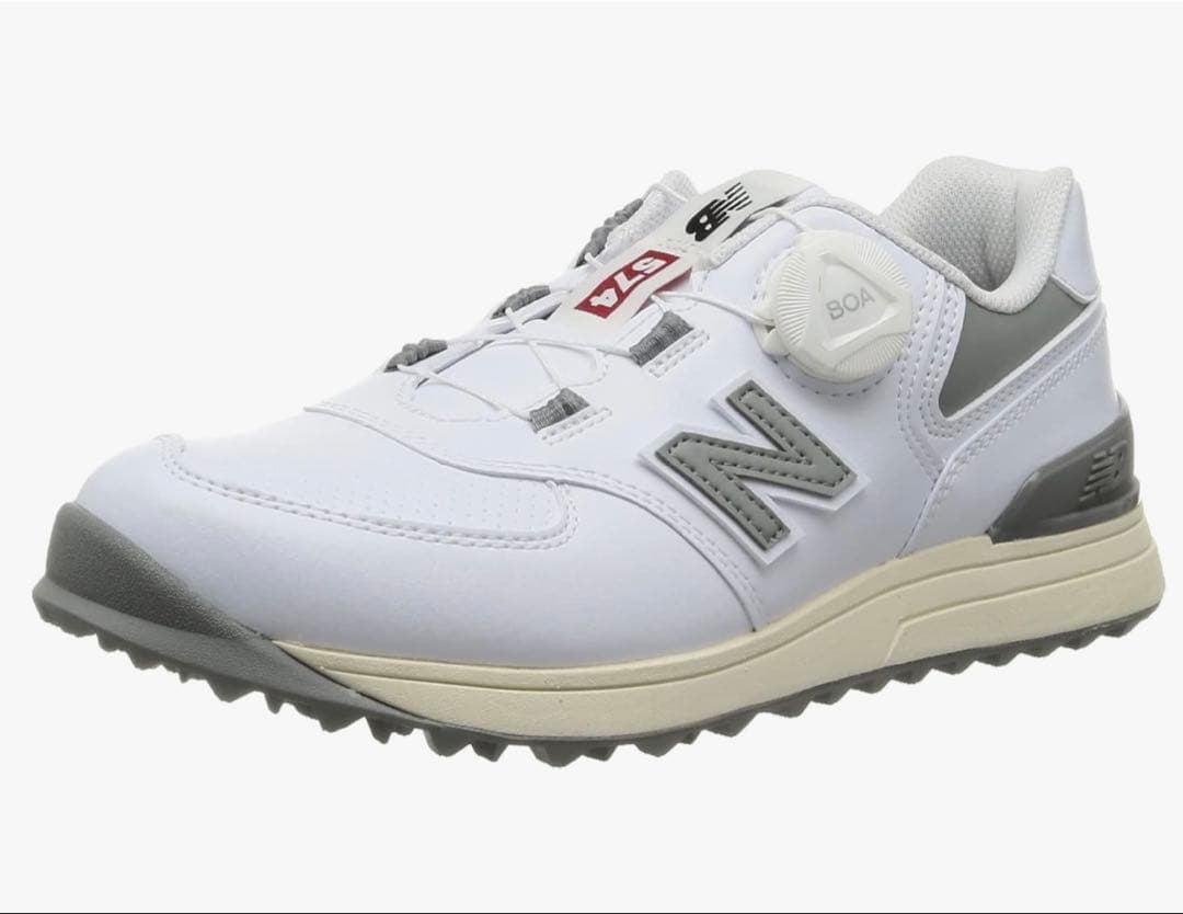 【新品】New Balance ニューバランスゴルフシューズ ホワイト/グレー