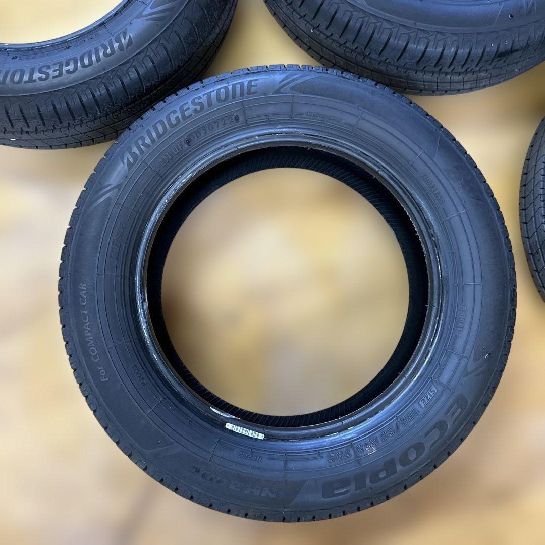 ブリヂストン　155/65R13 夏用タイヤ　2022年　4本(49)