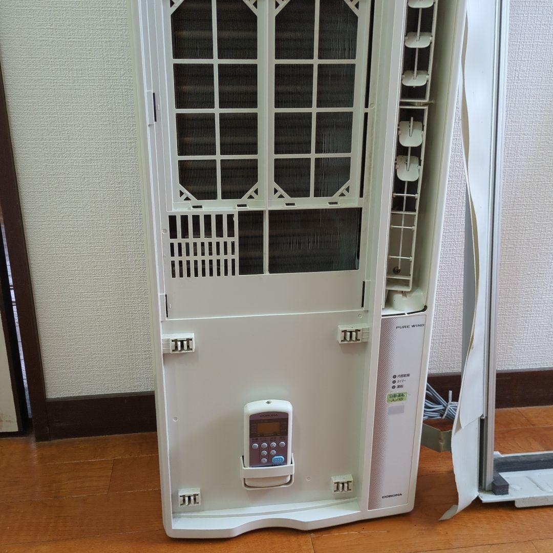 コロナ 窓用エアコン ホワイト スリムデザイン