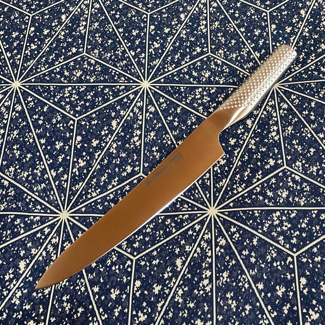 包丁　グローバル　スライサー21センチ