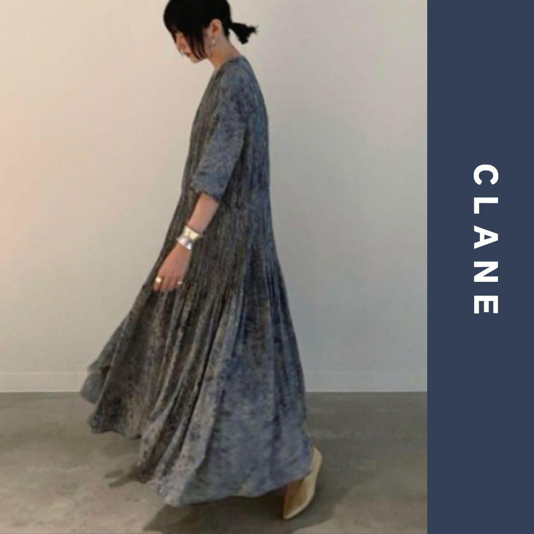 CLANE クラネ FLOWING FLOWER ONE PIECE