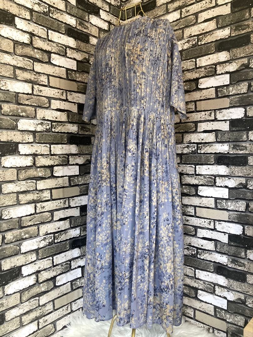 CLANE クラネ FLOWING FLOWER ONE PIECE