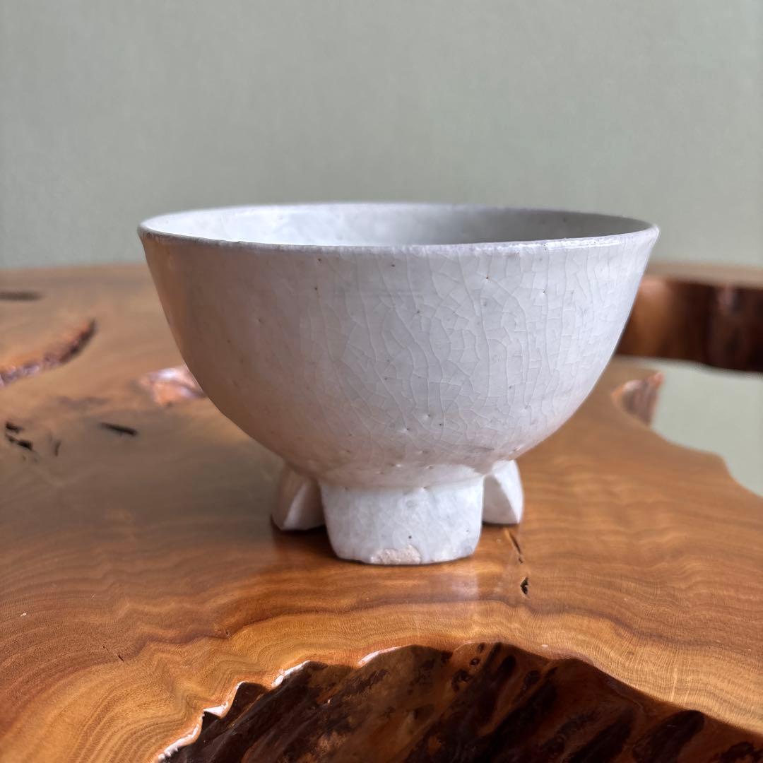 韓国 寶林陶窯(宝林陶苑) 趙誠主作 抹茶碗 茶道具 共箱(13Dc)