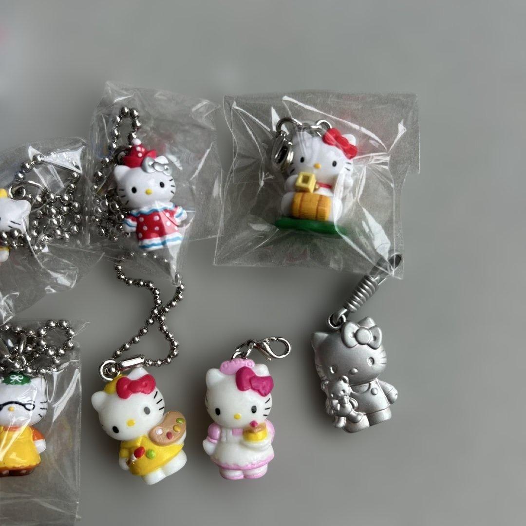 ハローキティ ボールチェーンキーホルダー　チャーム　レア！10個セット