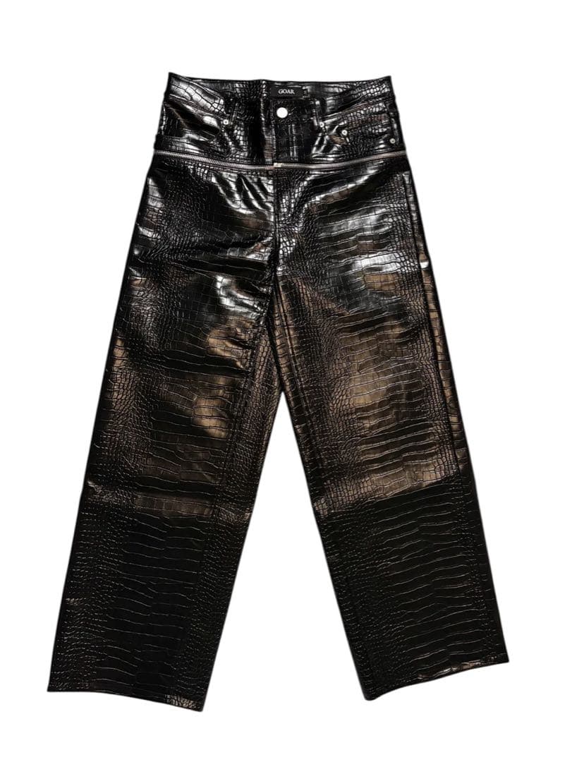 【showy victor着用サイズ】goar archive レザーパンツXL