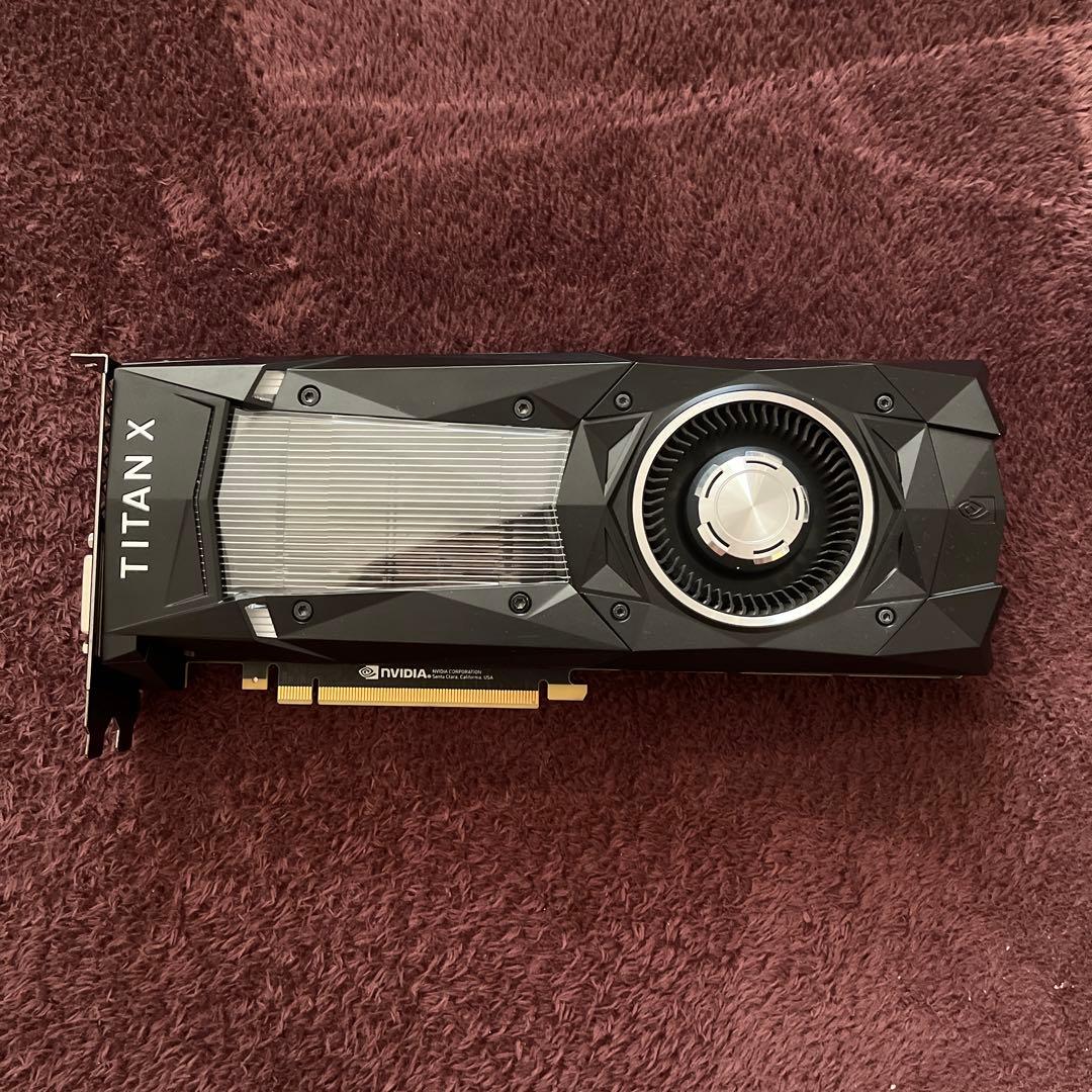 NVIDIA TITAN X (Pascal版) VRAM12GB