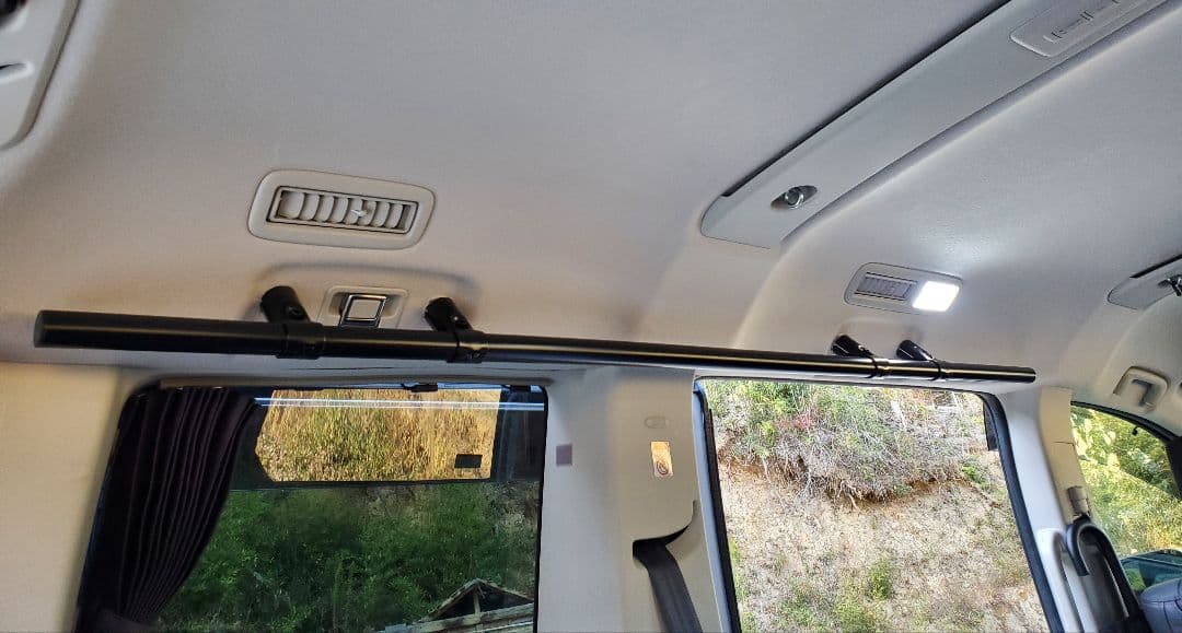 三菱 デリカD5 MC前期専用 サイドバー左右2本セット 150CM