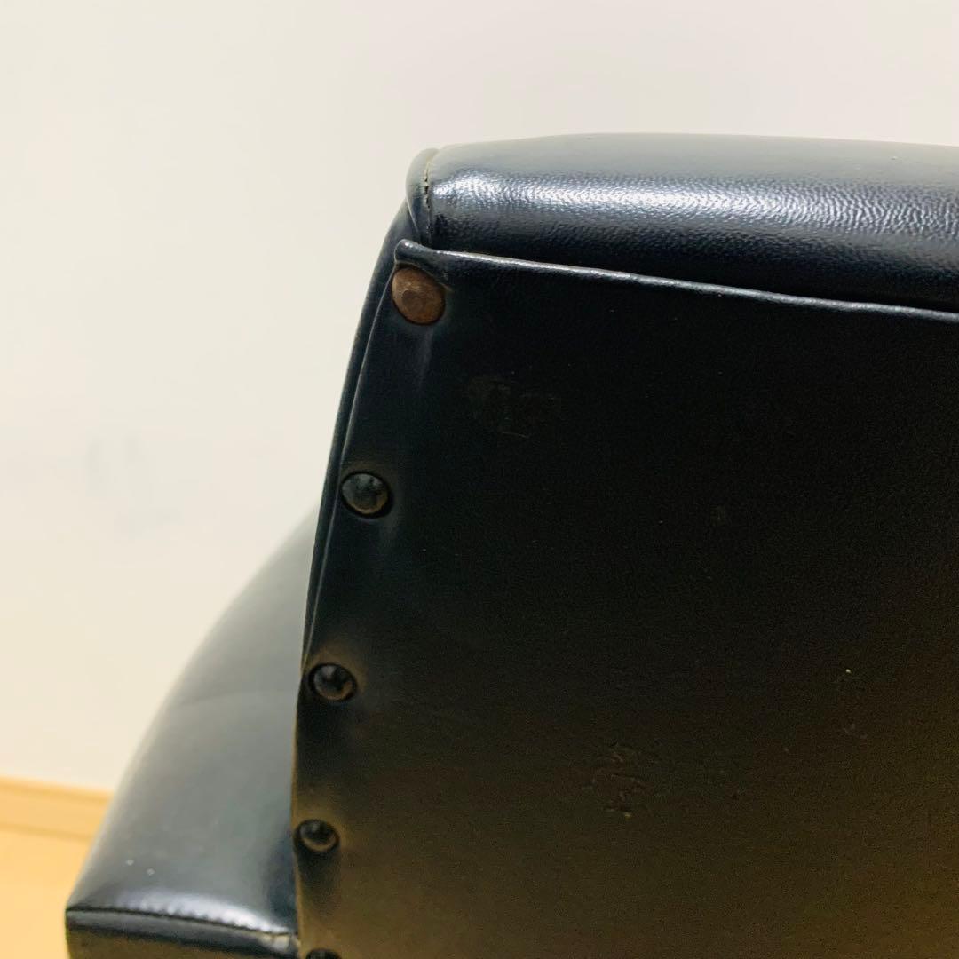 ヴィンテージ 1人がけソファー レトロ 大きめ ふかふか ひじ掛け レザー